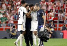 Real Madrid's Eder Militao Suffers Knee Injury in Opening Match Win 1 Eder Militao knee injury