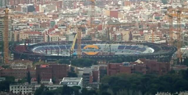Nou-Camp Barcelona Delayed from Moving Back to Nou Camp Due to UEFA Rule