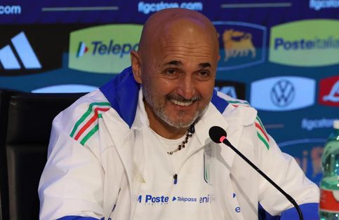 Italy's head coach, Luciano Spalletti