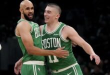 White and Pritchard Ignite Celtics’ Dominant Playoff Opener Against Magic 10 Derrick White & Peyton Pritchard both scored over 40 pts in the same game.