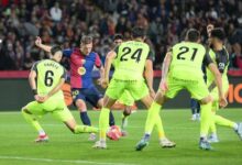 barcelona dani olmo against mallorca