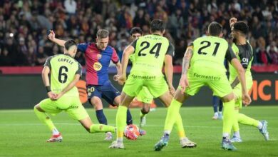 barcelona dani olmo against mallorca