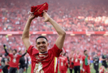 Trent Alexander-Arnold in action